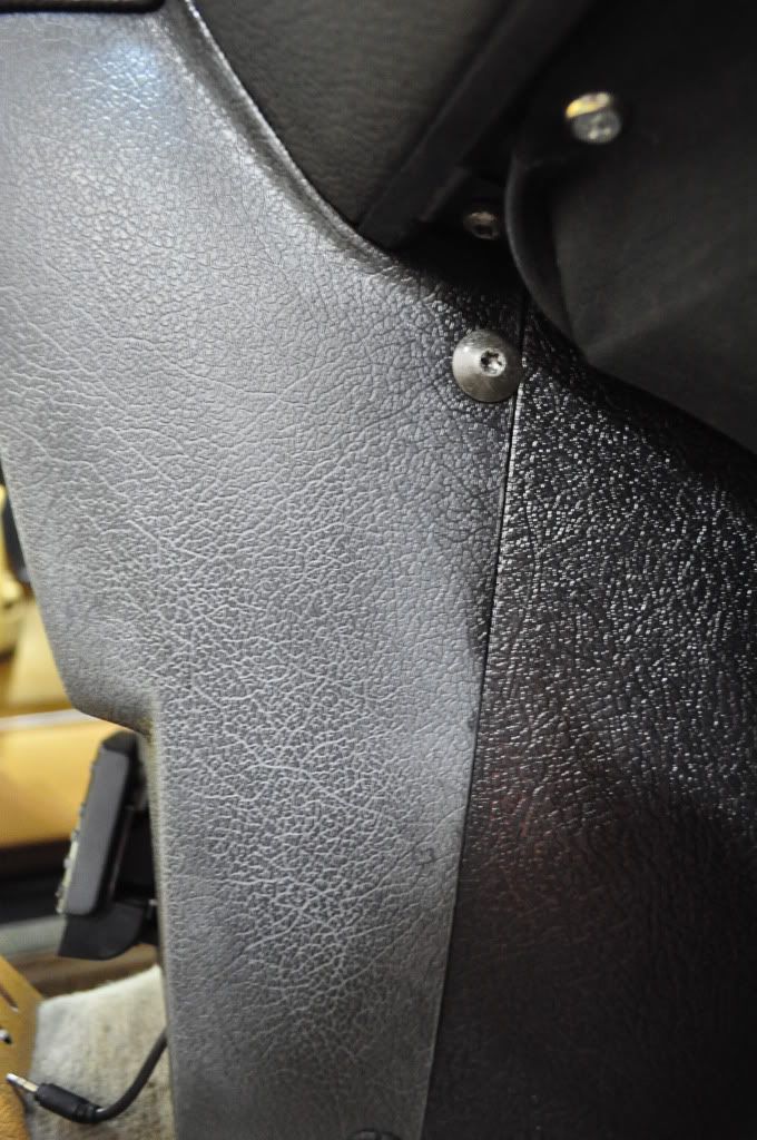 White Chalky Residue after attempting to Clean Textured Plastic